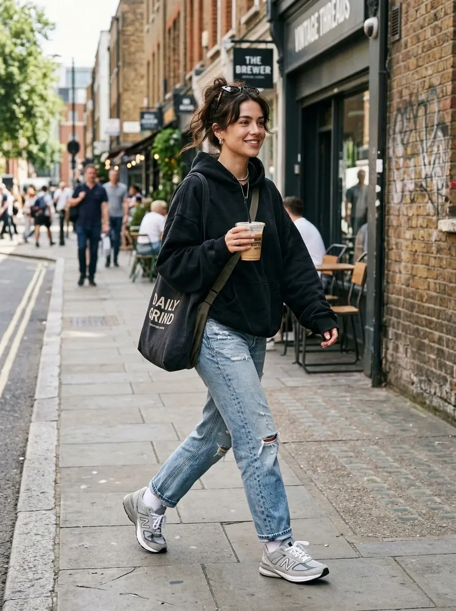 Black Hoodie Streetwear DP — aesthetic DP for Instagram full HD profile picture