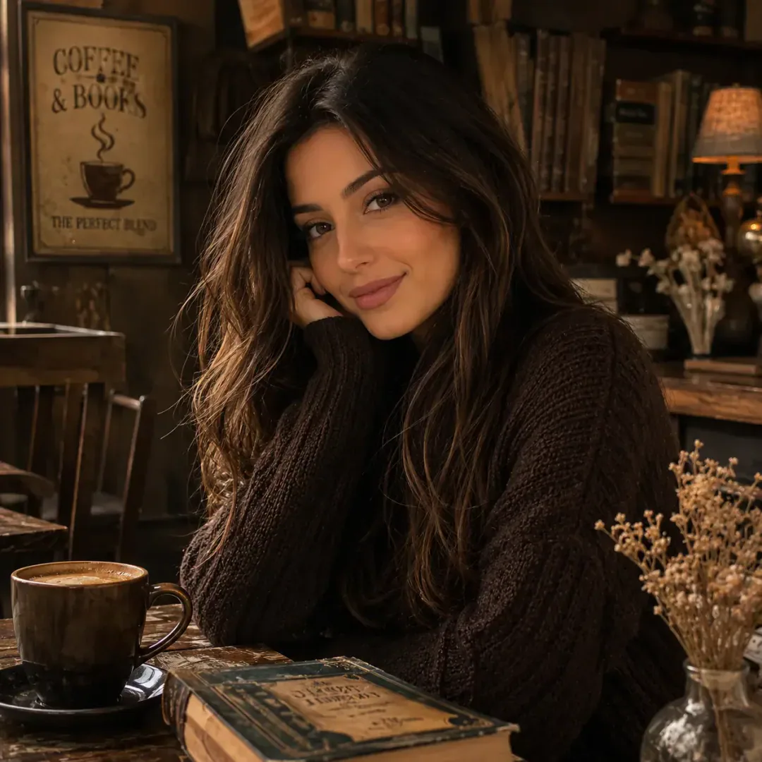 Coffeehouse Aesthetic DP — aesthetic DP for Instagram full HD profile picture