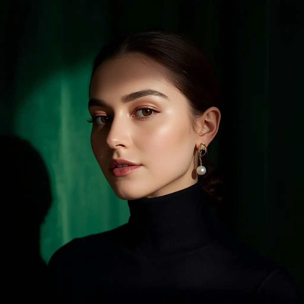 Emerald Elegance DP — aesthetic DP for Instagram full HD profile picture