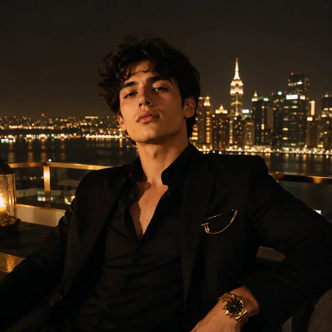 Luxury Gold Glow DP — aesthetic DP for Instagram full HD profile picture
