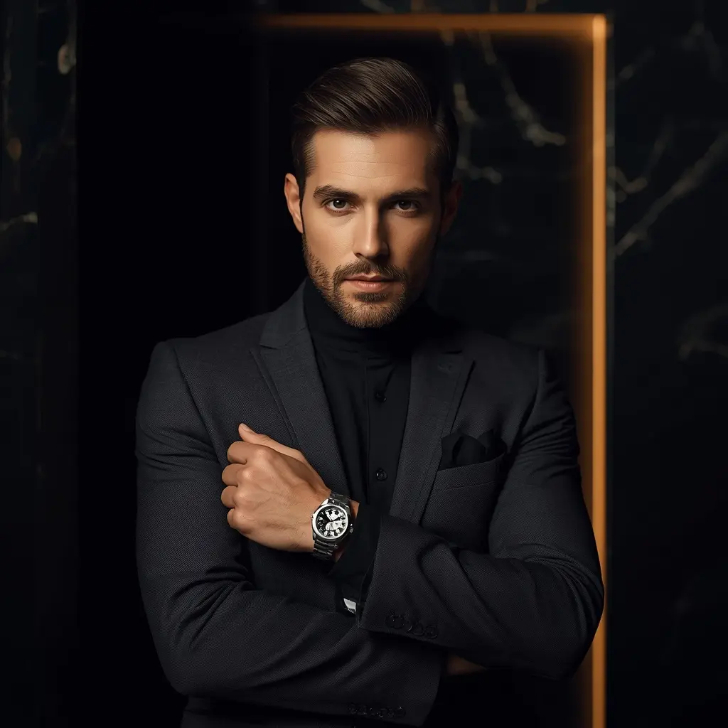Luxury Noir DP — aesthetic DP for Instagram full HD profile picture