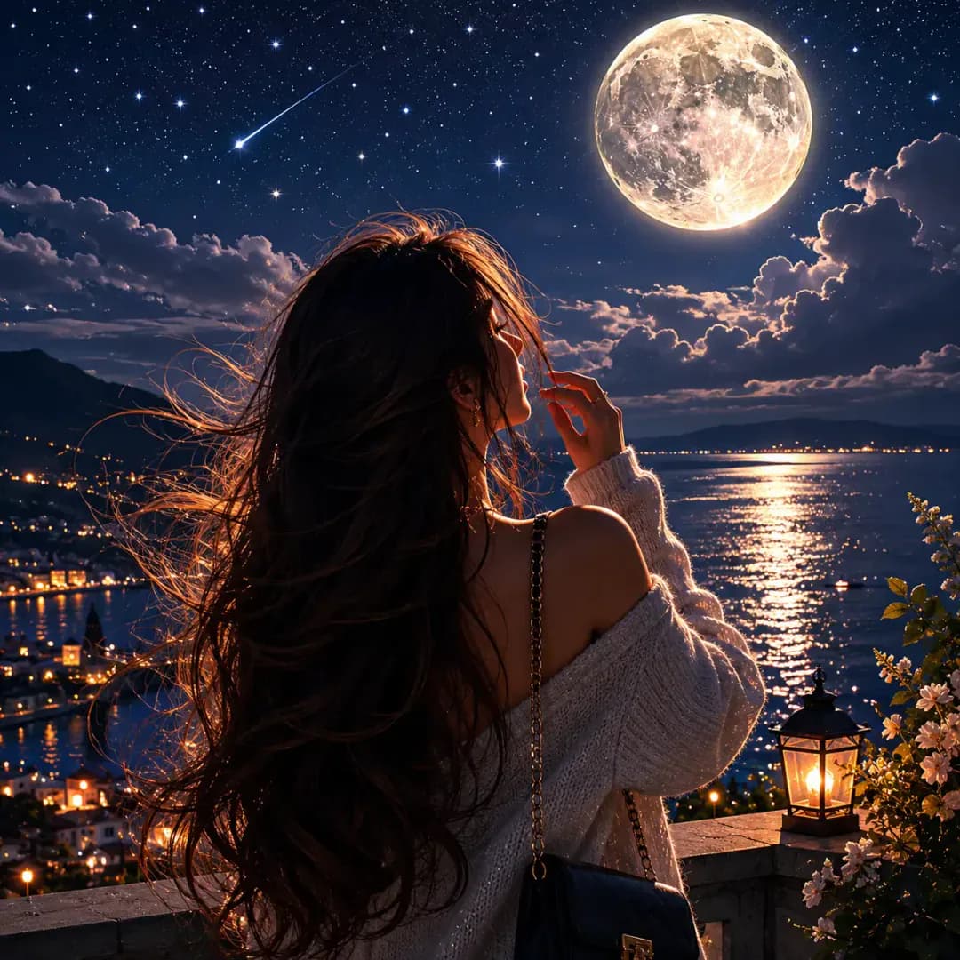Moonlight Serenity DP — aesthetic DP for Instagram full HD profile picture