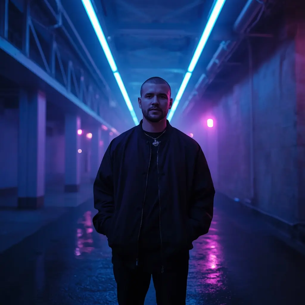 Neon Street DP — aesthetic DP for Instagram full HD profile picture