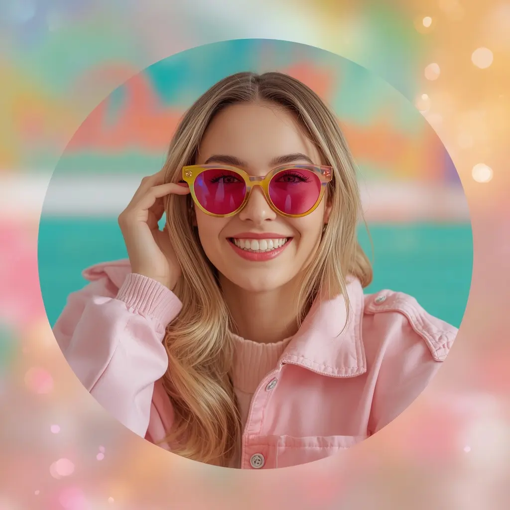 Pastel Y2K DP — aesthetic DP for Instagram full HD profile picture
