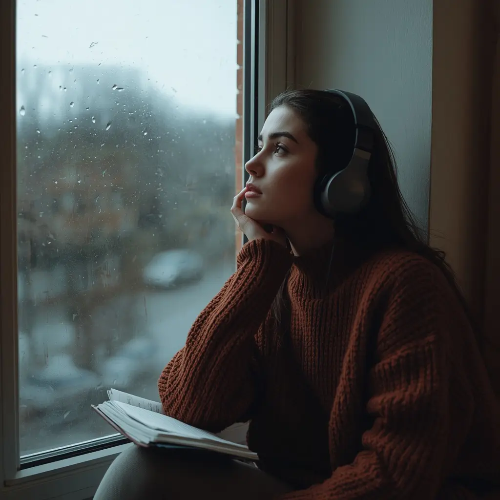 Rainy Day Girl DP — aesthetic DP for Instagram full HD profile picture