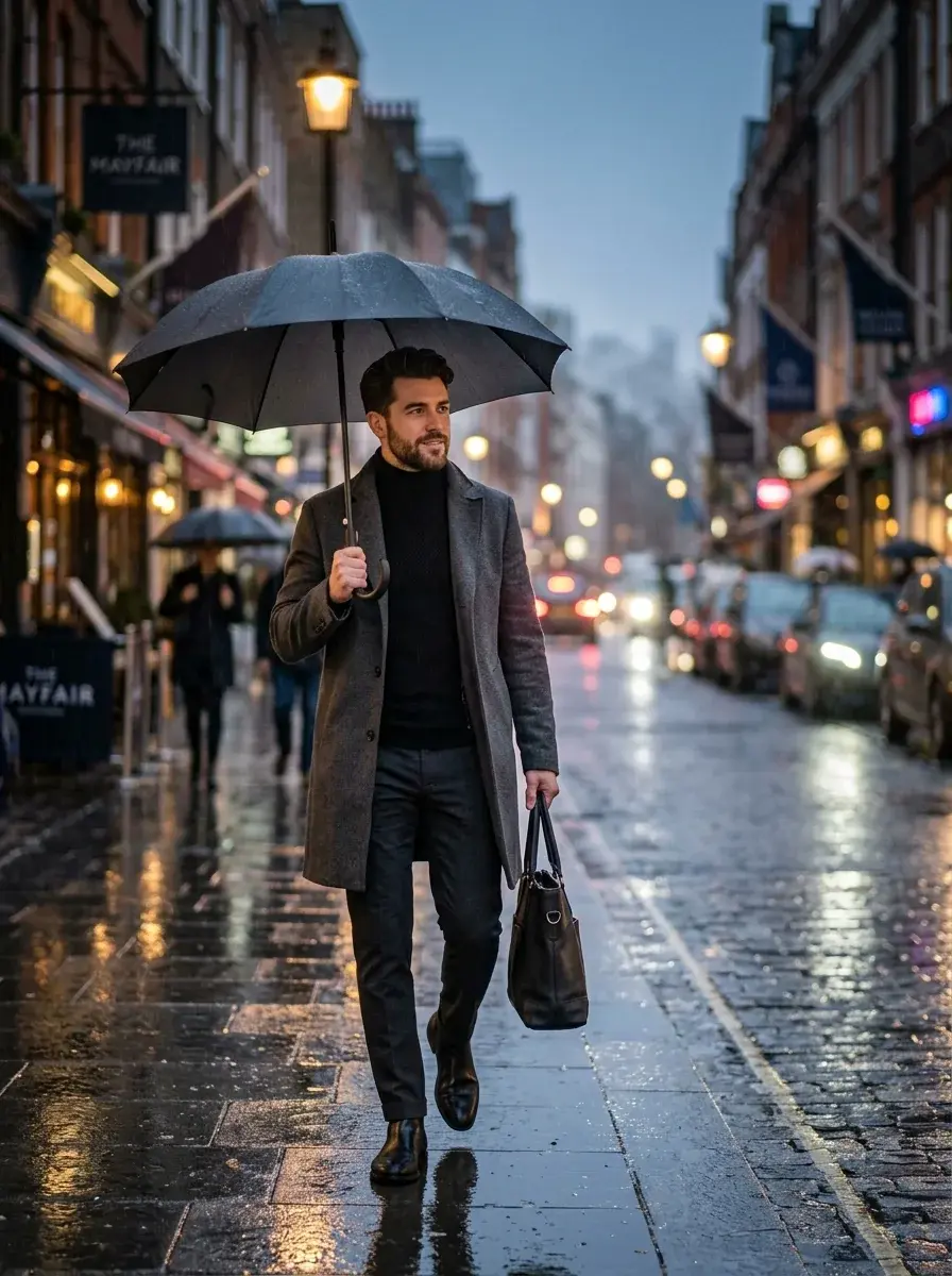 Rainy Day Outfit Men Streetwear — aesthetic DP for Instagram full HD profile picture