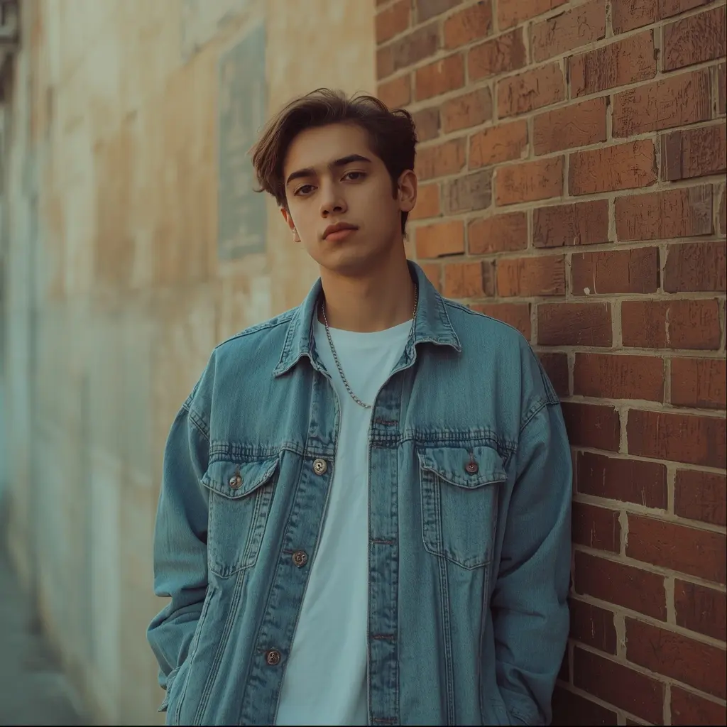 Vintage Denim Gen-Z DP — aesthetic DP for Instagram full HD profile picture