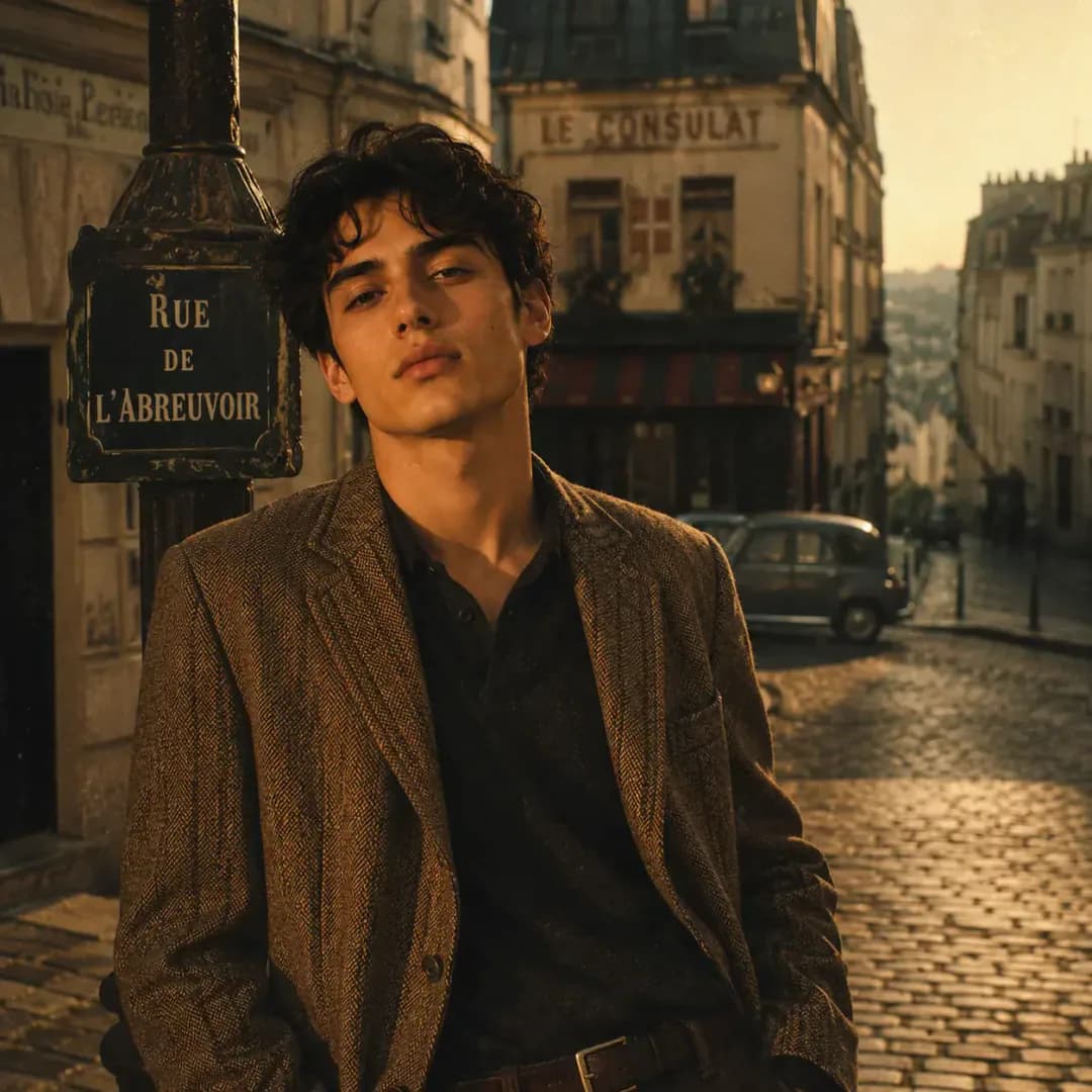 Vintage Street DP — aesthetic DP for Instagram full HD profile picture