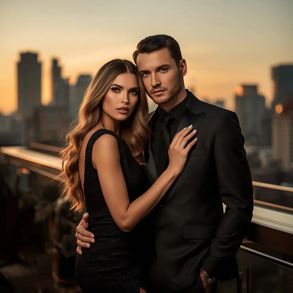 Luxury Couple — HD couple DP for Instagram romantic matching profile picture
