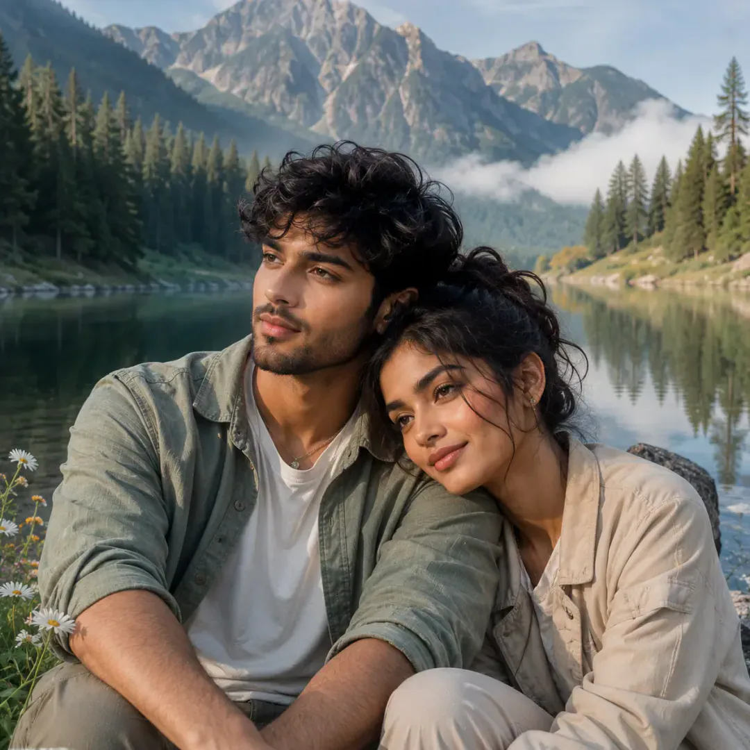 Nature Love — HD couple DP for Instagram romantic matching profile picture
