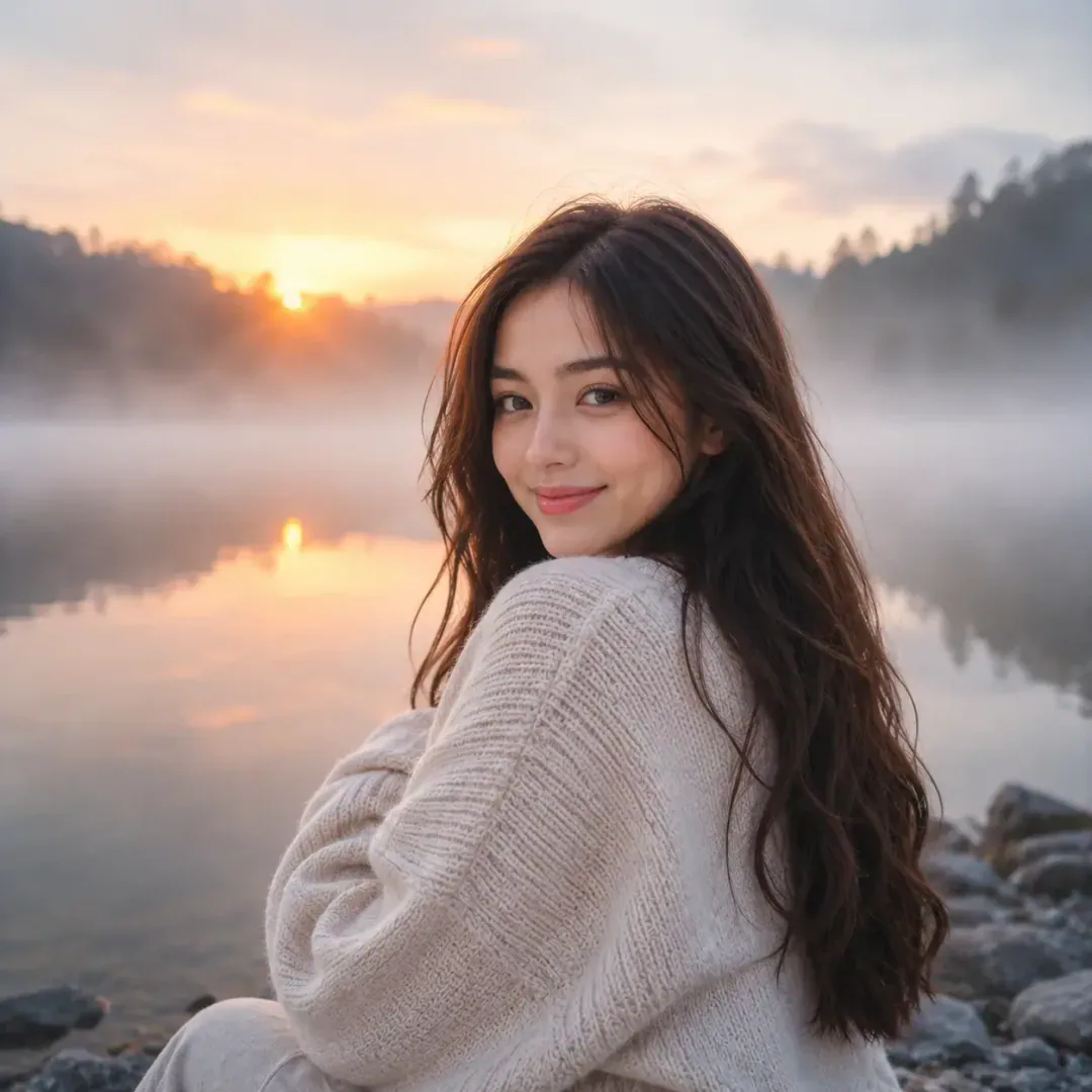 Instagram Cute DP — Misty Morning DP sweet profile picture
