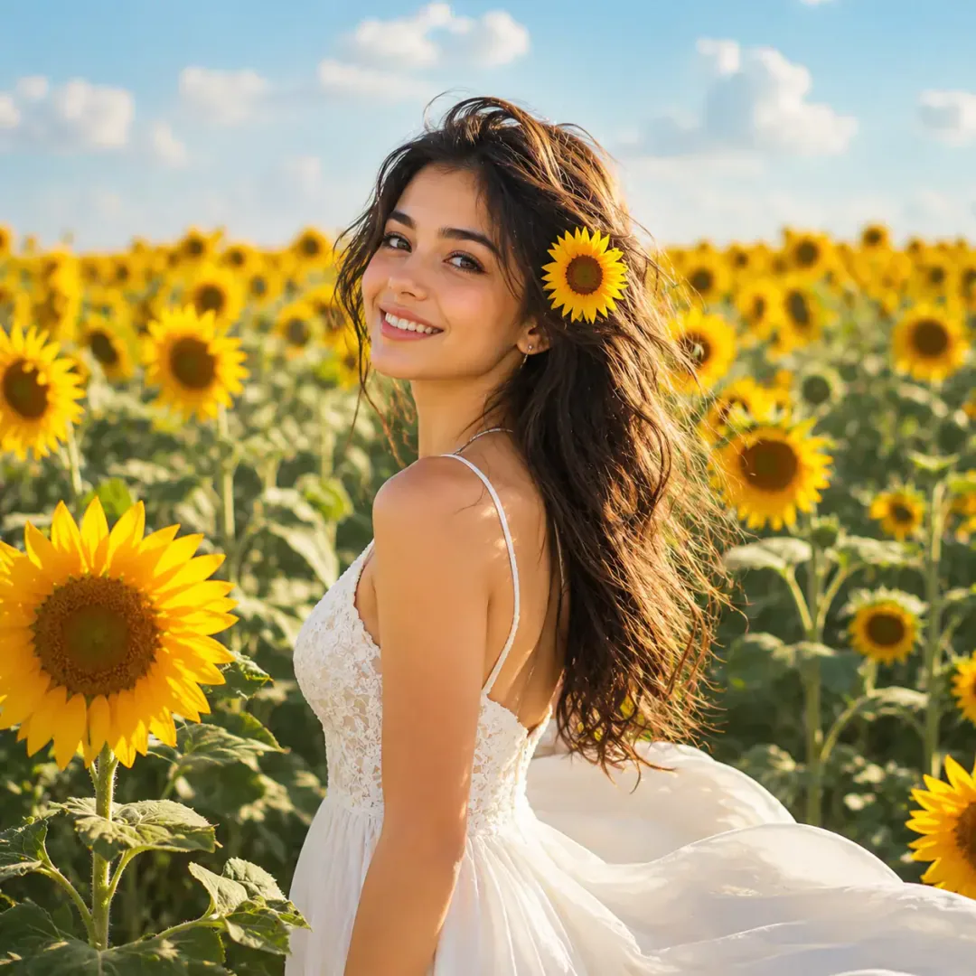 Instagram Cute DP — Sunflower Smile DP sweet profile picture