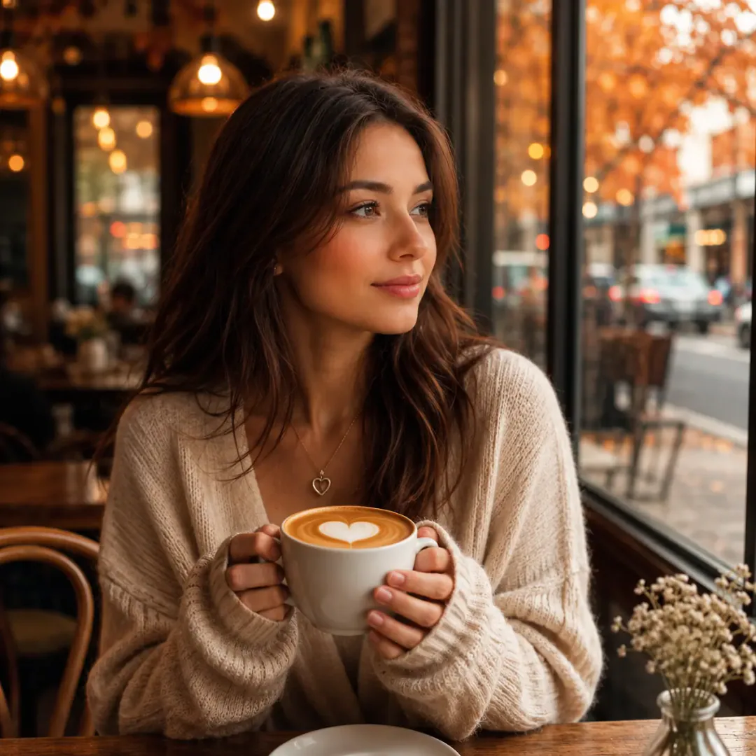 Coffee Love DP — HD couple DP for Instagram romantic matching profile picture