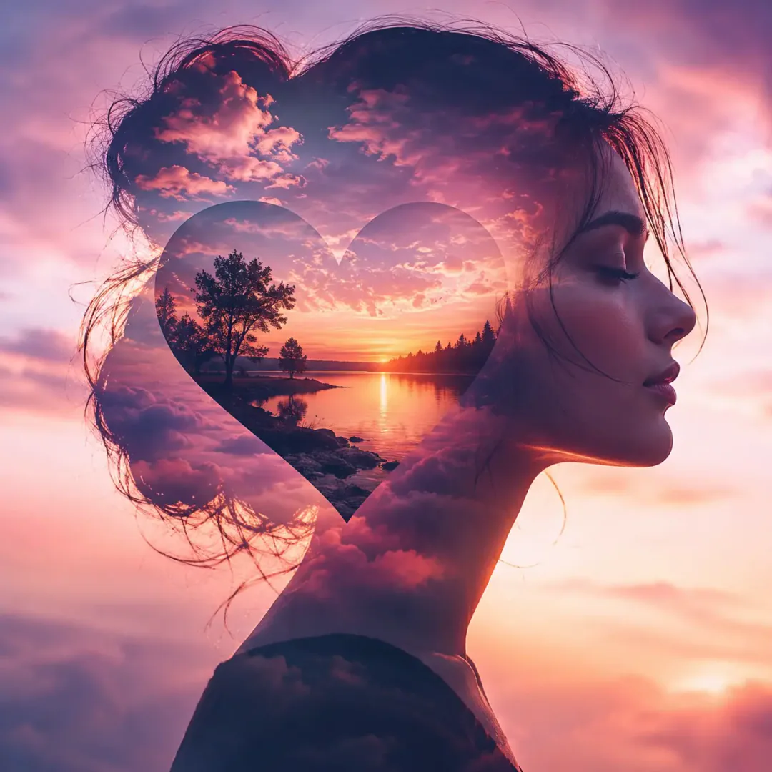 Dream Heart Art DP — HD couple DP for Instagram romantic matching profile picture