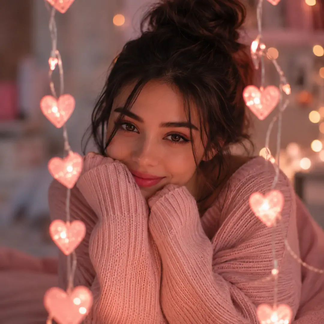 Fairy Light Love DP — HD couple DP for Instagram romantic matching profile picture