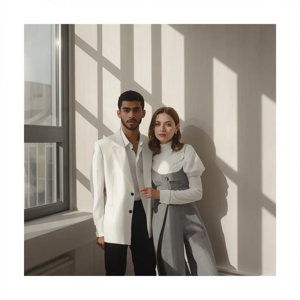 Modern Couple Love DP — HD couple DP for Instagram romantic matching profile picture