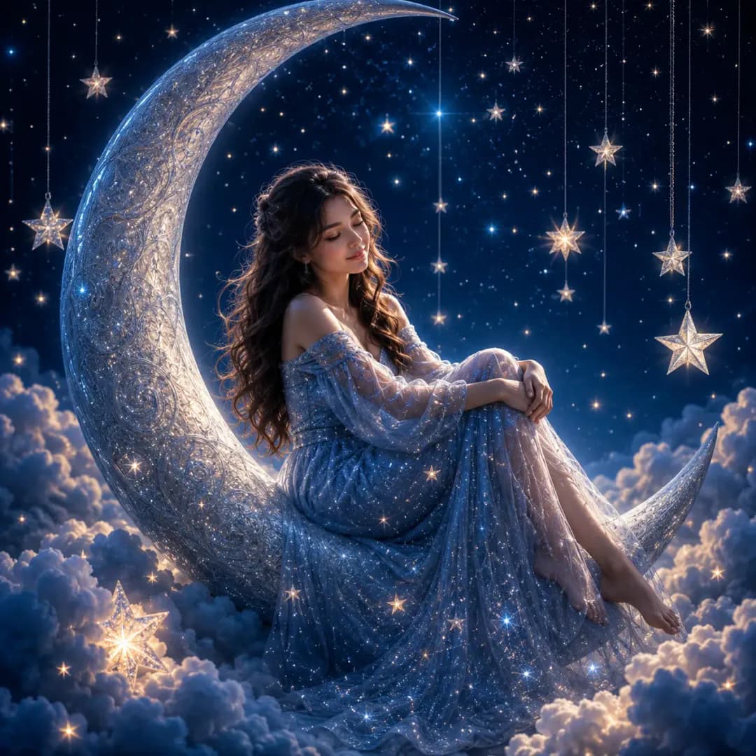Moonlit Love DP — HD couple DP for Instagram romantic matching profile picture