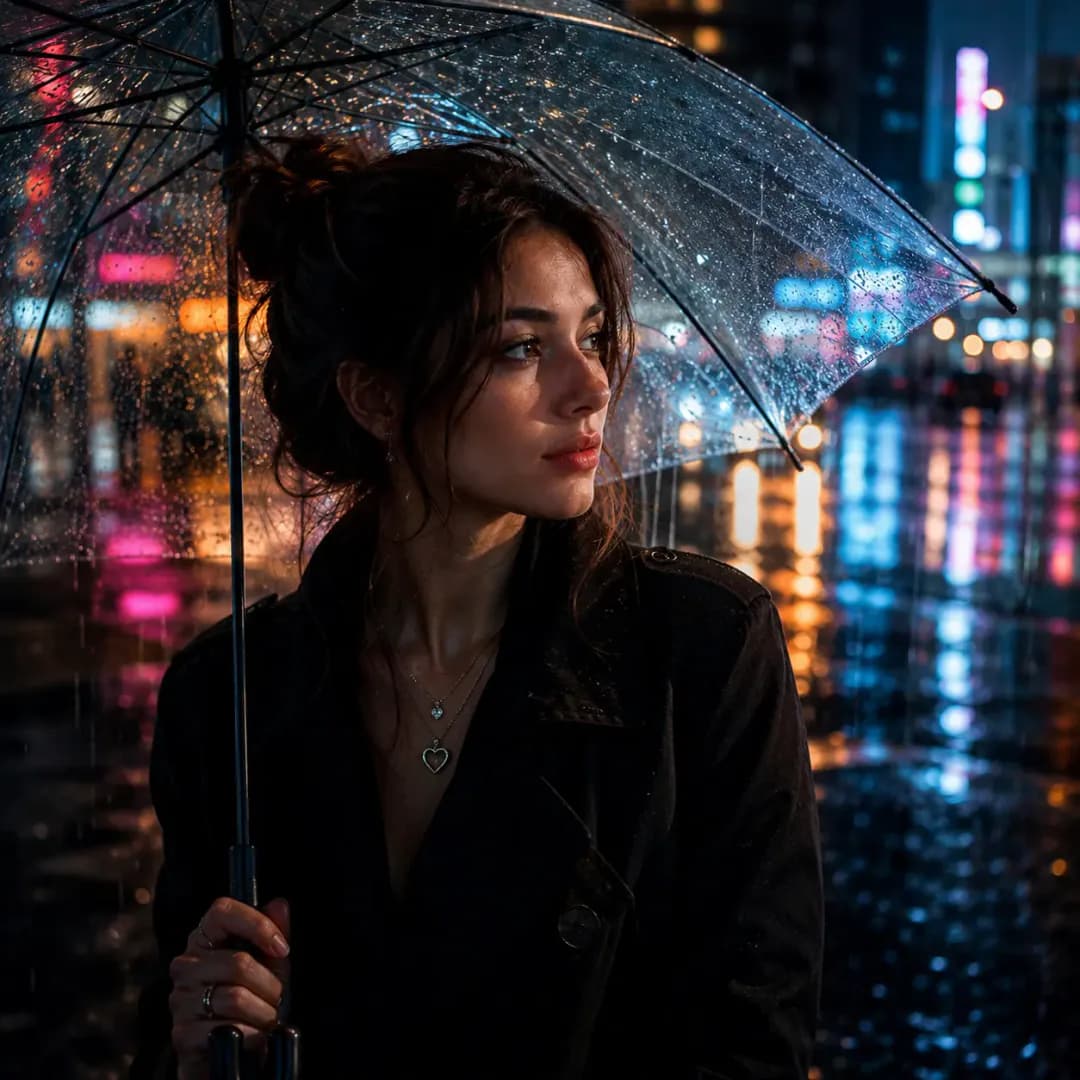 Rainy Love Mood DP — HD couple DP for Instagram romantic matching profile picture