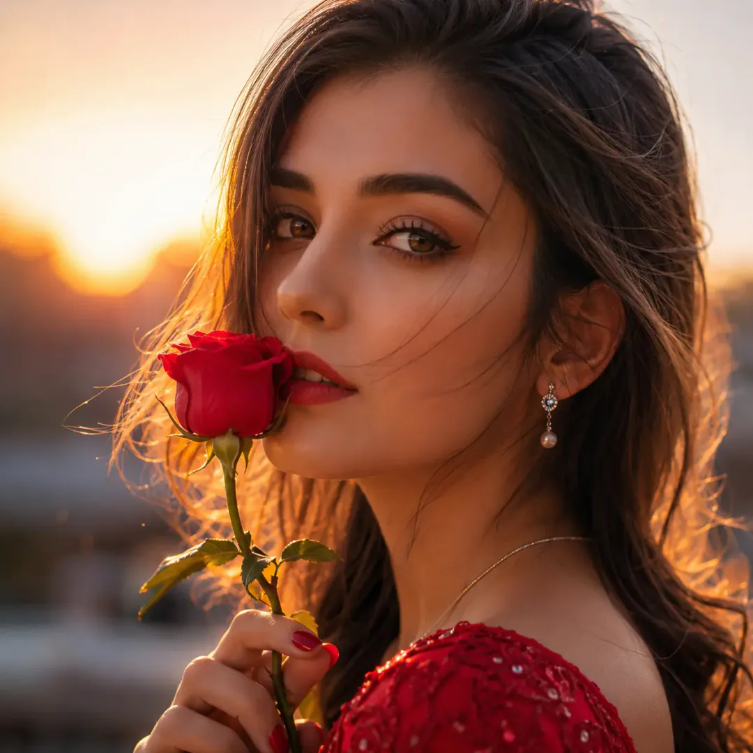 Rose Romance DP — HD couple DP for Instagram romantic matching profile picture