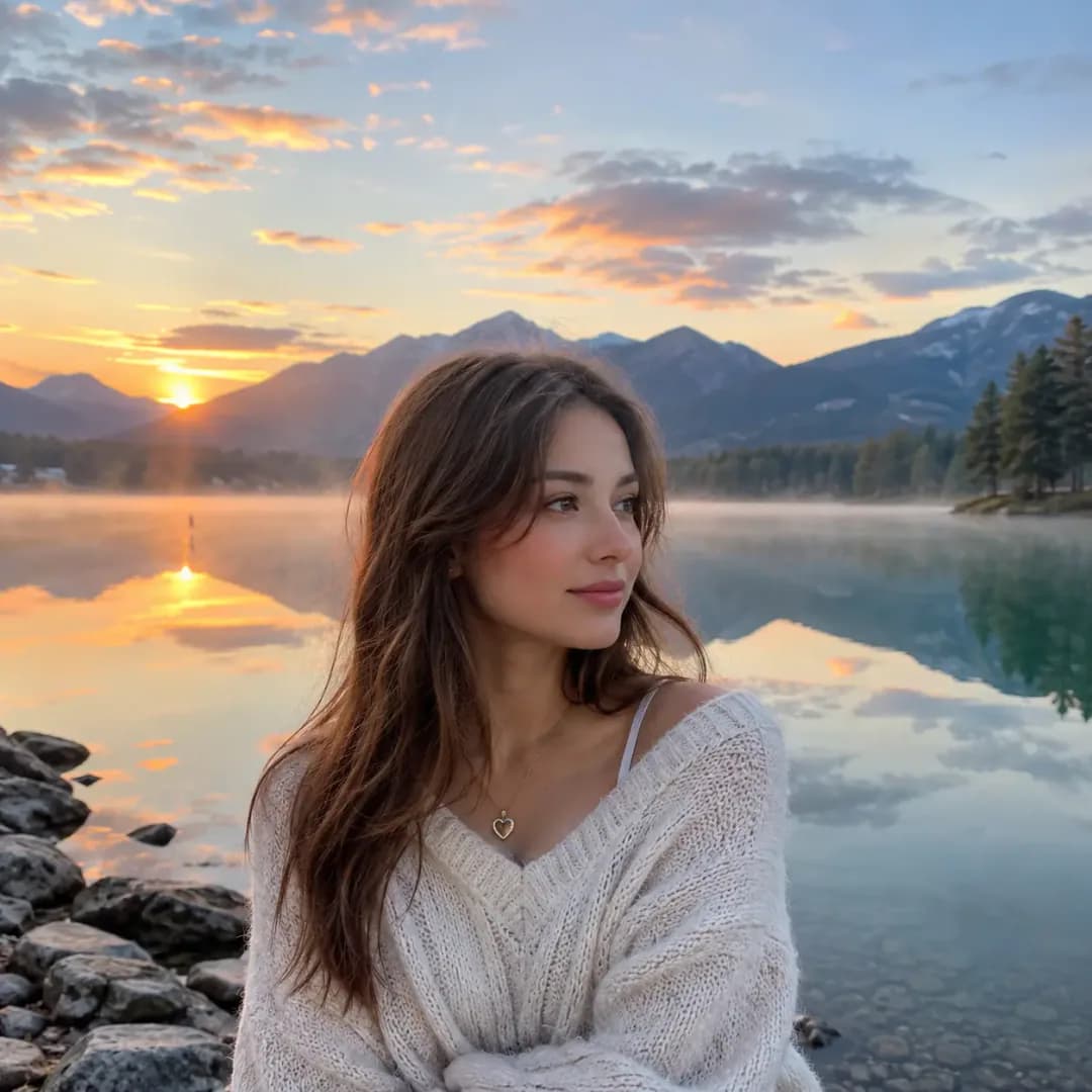 Sunrise Love DP — HD couple DP for Instagram romantic matching profile picture