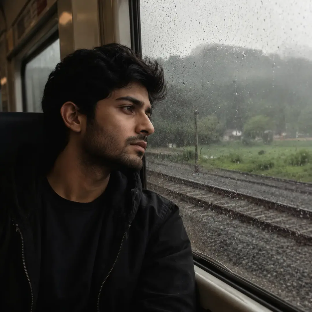 Sad DP for Instagram — Window Reflections DP moody profile picture