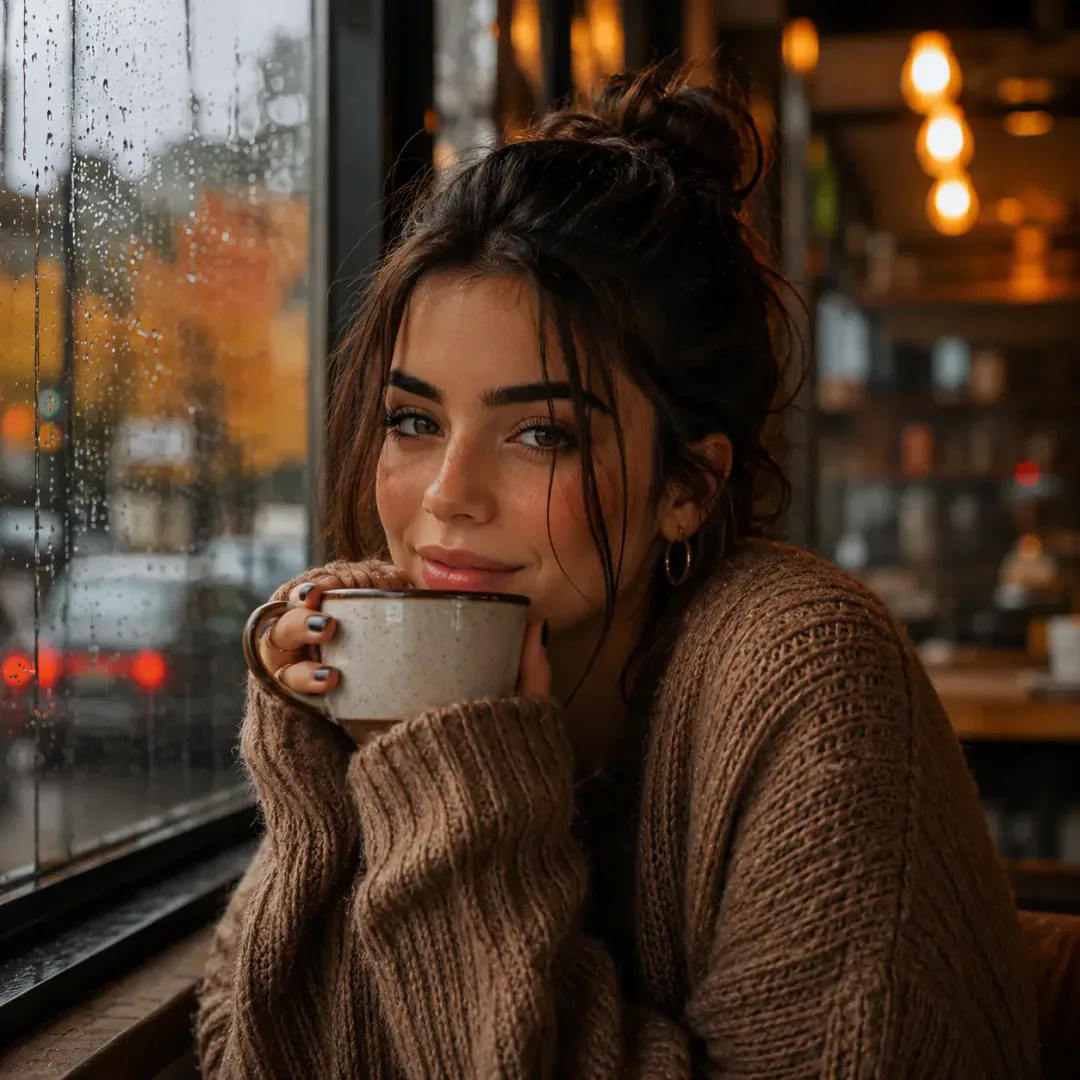 Coffee Mood DP Coffee Mood DP — trending girls DP for Instagram HD profile picture