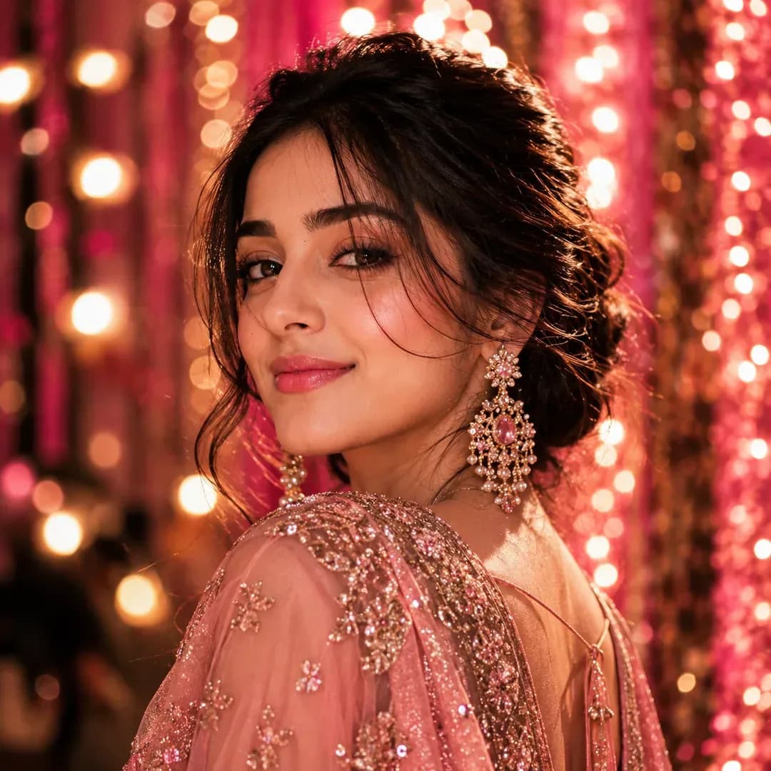 Pink Glam Pink Glam — trending girls DP for Instagram HD profile picture
