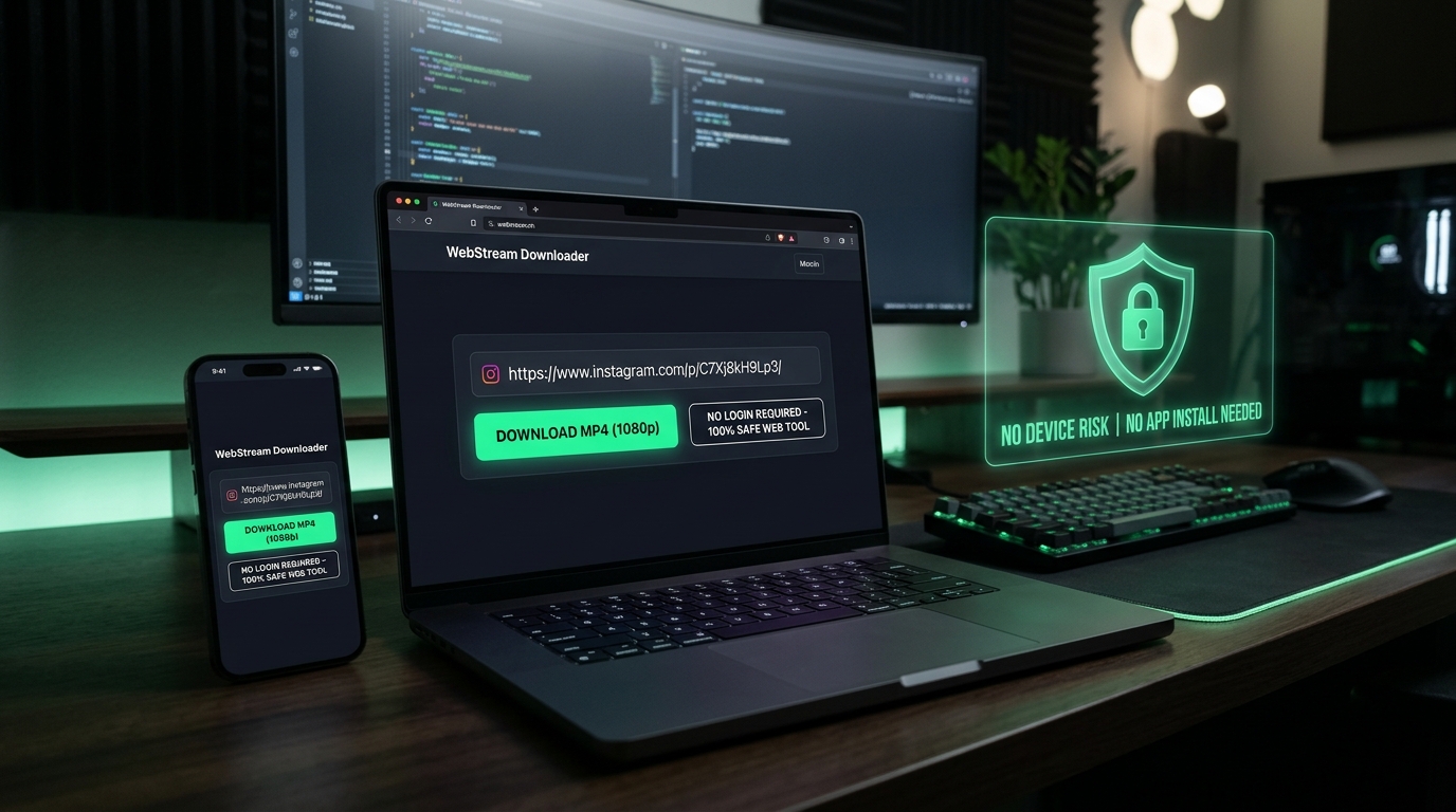 Safe browser-based Instagram download alternatives that do not require installing third-party APKs