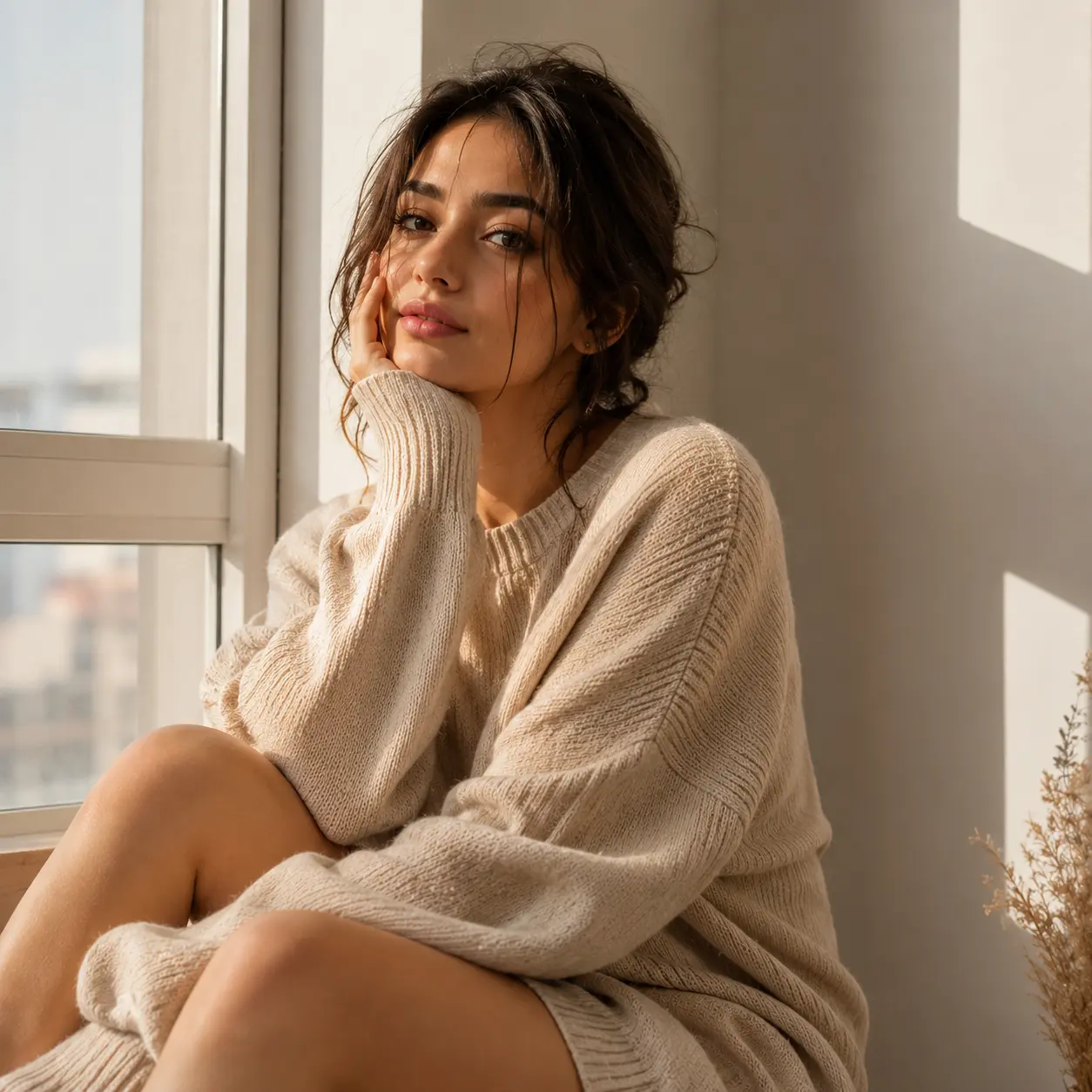 Minimal Muse DP — Best Instagram DP for girls with minimalist aesthetic and soft natural lighting