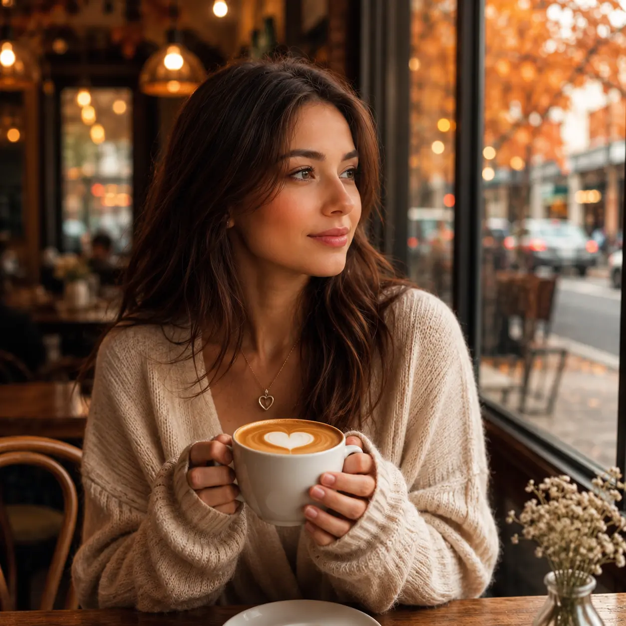 Coffee Love DP — Cozy cafe love DP for Instagram aesthetic